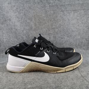 Nike Shoes Mens 10.5 Metcon Trainers Workout Sneakers Cross Train Black White